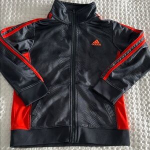 Adidas sport Charcoal designed Zip-Up Jacket